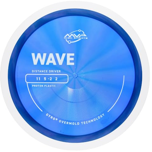 MVP Disc Sports Proton Wave Disc Golf Distance Driver (165-170g / Colors May Vary)