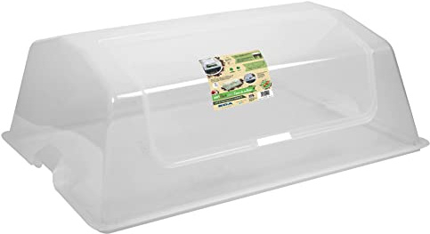 EDA - Gewächshaus, kompatibel mit Gemüsegarten Veg & Table Max – transparent, natur