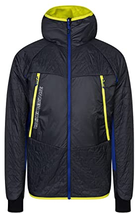 Rock Experience REMJ10861 KATMAI HOODIE HYBRID Giacca 1323 EBONY+1292 SURF THE WEB+2286EVENING PRIMROSE XXL