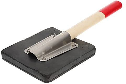 UPKOCH Gummiklöppel Vinyl-böden Schwere Stange Schlagklotz Mit Griff Fliesenwerkzeuge Laminierungs-kit Werkzeuge Für Laminatböden Spurstangen-kit Vinyldielenböden Boden Holzgriff Hölzern