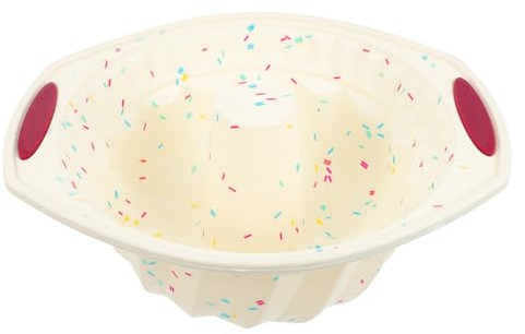 Alipis Moule à Gâteau Silicone pour Savarin Facile à Nettoyer pour Confection de Gâteaux et Desserts