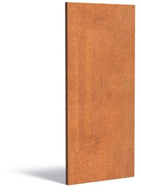 ADEZZ Paneel Basic Cortenstahl 80x180 cm Gartenpaneel Sichtschutz Paneel Garten Deko Wand