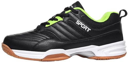 Volleyballschuhe,Badmintonschuhe,Tischtennis Schuhe Herren Leichtes Bequeme Hallenschuhe Badminton Schuhe Herren Damen rutschfest Sportschuhe FüR Fitnessstudio Badminton Volleyball