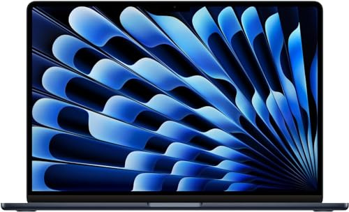 2023 Apple MacBook Air con M2 Chip con 8-Core CPU (15-Inch, 8GB RAM, 256GB SSD de Memoria) (QWERTY Spanish) Medianoche (Reacondicionado)