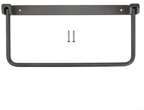 Aluminium Klappbarer Wohnmobil - Wandmontierte Camping Schuhaufbewahrung Organizer, Platzsparend, Einfache Installation, Langlebig, 32,28 X 13,21 X 4,19 Cm, Silber