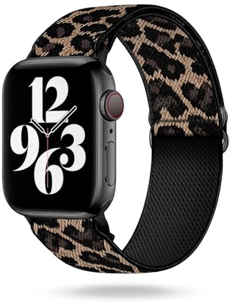 Flex Loop för Apple-modeller, Apple Watch 9 (41mm), Nylon tyg Metall