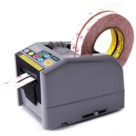 Tape Dispenser Máquina cortadora automática de cinta, dispensador automático cintas Intellint Lar con microordenador eficiente, dispositivo embalaje corte longitudinal