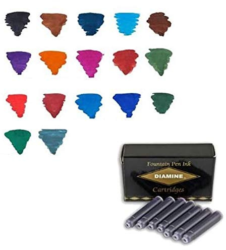 Diamine Tintenfass Woodland grün Füllfederhalter Tintenpatronen