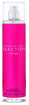 Kenneth Cole For Her Body Mist for Women, Notes of Mandarin, Violet, and White Amber, Feminine Scent, Long-Lasting, Everyday Wear Fragrance, 8 Fl Oz