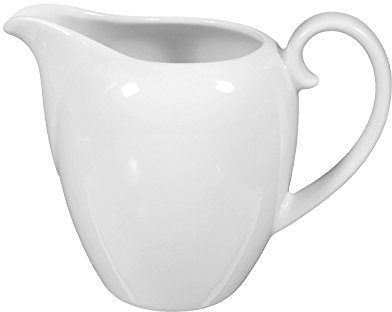 Milchkännchen 11,5 cm Rondo white uni 00007 2 Stück von Seltmann Weiden