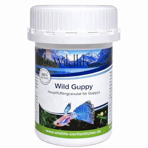 WILDLIFE Wild Guppy Hauptfutter speziell für Guppys, 40 g