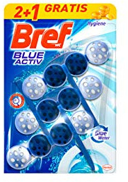 Bref Wc Set De Productos Bref Wc Blue Activ Aparato(Bolas) Hygiene 2+1 (Triplo) - 1 unidad