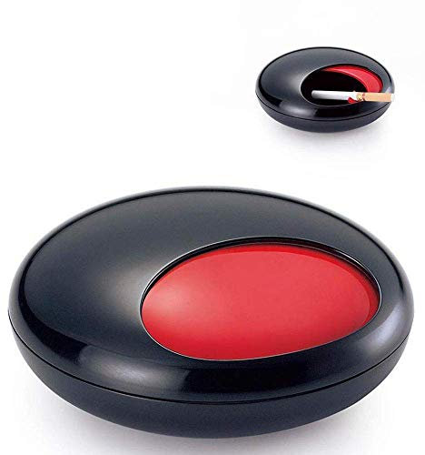 N/F Mode créatif Grand cendrier Rotatif avec Couverture Famille Voiture Cigarette cendrier Cadeau pour Petit ami cendrier