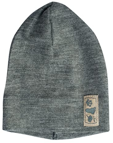 Lilano, Kinder/Baby Beanie Mütze, 70% Wolle (kbT), 30% Seide, 210 g/m²