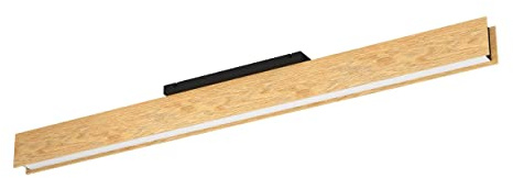 EGLO connect.z Smart Home LED Deckenleuchte Anchorena-Z, ZigBee | App und Sprachsteuerung Alexa, warmweiß-kaltweiß, RGB, FSC100HB, dimmbar, Holz Deckenlampe