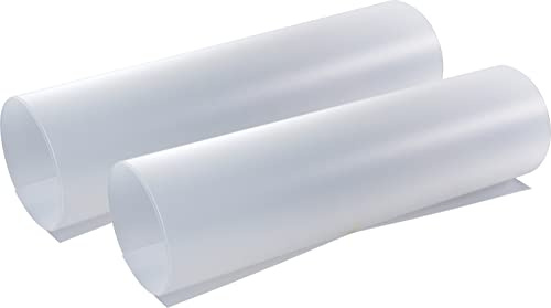 VBS 2er-Pack Lampenfolie 65x33cm nicht selbstklebend Lampenschirmfolie Lampenmodifikator Lampe Folie