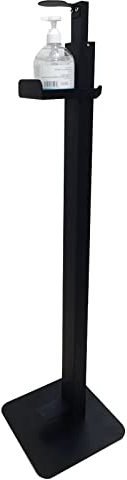 YXXSDP Desinfektionssäule Desinfektionsspender Pro Handdesinfektionsgel-Spender & Berührungsloser Bodenständer, Einstellbar Stehend Flüssigseifen-Halter, Für Zuhause Schulen Krankenhaus Läden