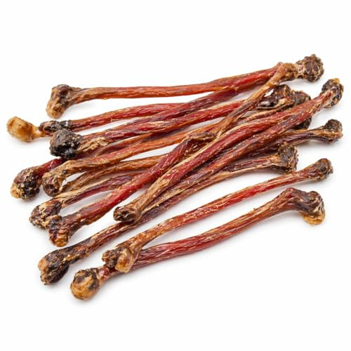 mascota vital - Getrocknete Lamm-Ziemer für Hunde – natürlicher Kausnack ohne Zusatzstoffe – schonend getrocknet – geeignet für ernährungssensible Hunde – 100 % Lamm (Lamm-Ziemer)