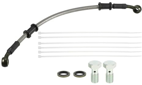 QUARKZMAN Tubi Flessibili Per Freni E Frizione Idraulici 1 Set Moto 30CM
