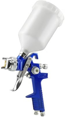 Adunsiaoto HVLP Pistolet à Peinture, Pistolet Pulvérisation, Multifonction Réparation Carrosserie Pistolet à Peinture, Pistolets De Pulvérisation D'aérographe à Gravité, avec Réservoir Airbrush