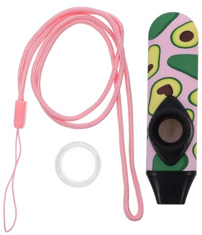Kazoo für Anfänger und Kinder aus Abs mit Lanyard | Leicht zu Tragen, Glatte Oberfläche, für Unterwegs, für Musikliebhaber und Einsteiger, mit Zubehör