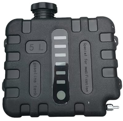 Fangxuee Réservoir de Carburant de 5 Litres pour Voiture, Camion, Camping-Car et Caravane, Robuste et Résistant, pour Chauffage à Air de Stationnement, Bidon D'/Pétrole, Conteneur de Carburant.