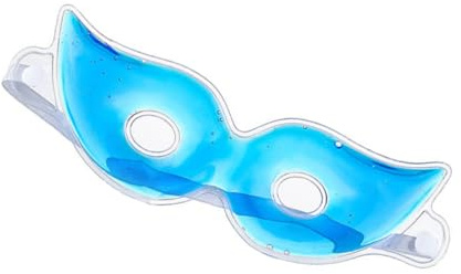 VICASKY 2 mascherine rinfrescanti per gli occhi in gel rinfrescante per alleviare le occhiaie e la stanchezza, riutilizzabili, per un sonno migliore e un rilassamento degli occhi