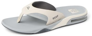 REEF Tongs pour homme avec décapsuleur, Clair/Gris/Gris/Bleu, 7