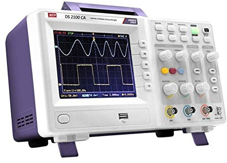 Osciloscopio digital Osciloscopio analógico portátil de mano Osciloscopio for coche 100MHz(220v)