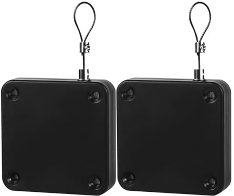 ANKROYU Chiudiporta automatico con sensore, chiudiporta automatico con schermo scorrevole multifunzionale, con coulisse in acciaio, per bagno, camera da letto, studio, materiale AB