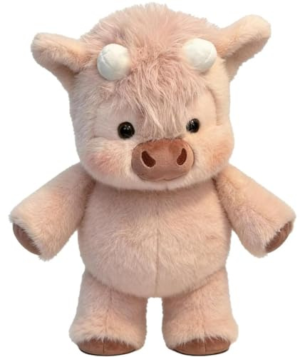 Generico Peluche Che Corre - 45CM Adorabile Animale Peluche Muccas Pelosa Per Alleviare Lo Stress, Peluche Cinghiale Che Corre Vitello Che Corre Per Ragazzi E Ragazze, Cuscini In Peluches Cinghiale