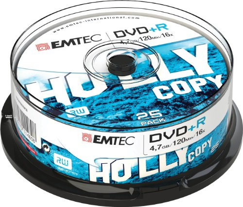 Emtec - DVD+R x 25-4.7 GB