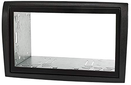 tomzz Audio 2414-062 Kit Radio Double DIN Compatible avec Fiat Ducato Peugeot Boxer Citroen Jumper Relay Noir avec kit d'encastrement Véhicules avec préparation Radio