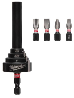 Milwaukee 48-32-2350 SHOCKWAVE Conduit Reaming Bit Holder 1/2in, 3/4in & 1in EMT