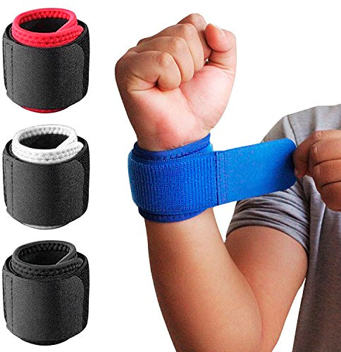 EVOLUXO 1 Paar Handgelenkbandagen mit verstellbarem Riemen zur Unterstützung und Stabilisierung beim Sport und Fitness