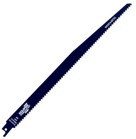 Eclipse Professional Tools EC-S1411DF Predator Bi-Metal 300mm x 6TPI Reciprocating Saw Blades for Cutting a Variety of Materials (Pack of 5)