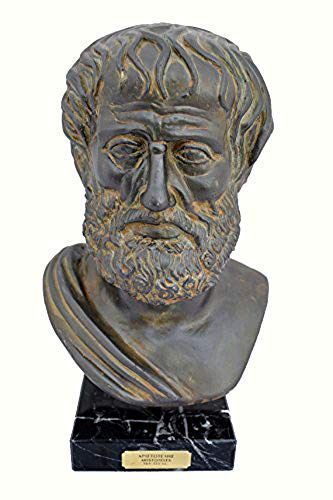 Aristoteles Statue Skulptur Antikgriechischer Philosoph Büste 384-322 v. Chr.