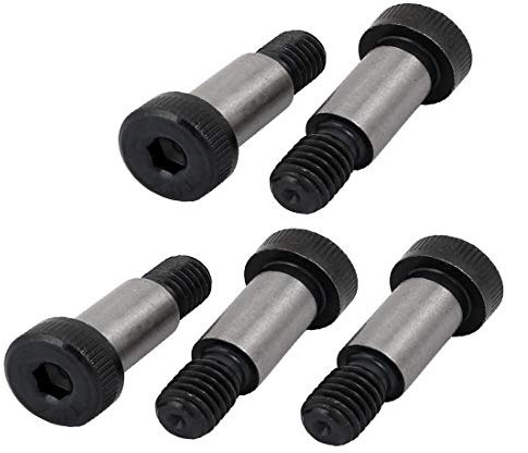 New Lon0167 5pcs Alloy Featured Steel Shoulder Bolt reliable efficacy 3/8 Shoulder Dia 3/4 Shoulder Length 5/16-18 UNC Thread(id:f74 35 12 3e6)