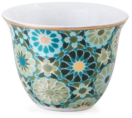 Images d'orient Coffee Cup Porcelain ANDALUSIA - 60 ml - set of 6