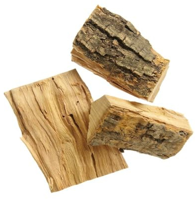 HENDI Smoking Wood Pieces, Aromatic Wood Chips, Smoking Chips, Natural Wood, For Hot Smoking, Ideal For Pizza Ovens, Outdoor Ovens & Grills, 3kg, Olive