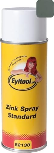 Eyltool Zinkspray Standard 400 ml, Rostschutz, Korrosionsschutz, Oberflächenversiegelung, haftet auf allen Metallen, bis 490°C