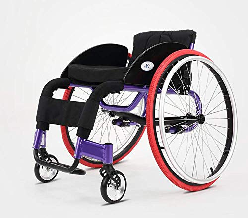 Rullstol,Sport Fritid 11,5 Kg Bärbar Fällbar Ergonomisk Bekvämt Armstöd Justerbara Rygg Ben 100 Kg Lastbärande 36 * 36 Cm Säte & Bostad Sport