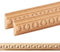 ben+camilla.com Ornament Leiste Holz für Möbel in 20 x 8 x 1000 mm | 2-er Set = 2 Meter | SB-103 mit 3D Perlen Buche | Zierprofile Friesenleiste Wandleiste Profilleiste