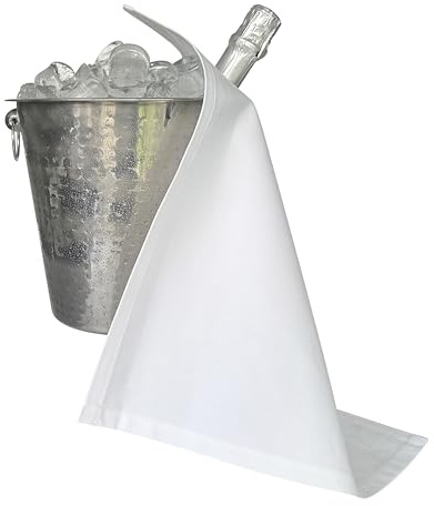 Original Bottle Cloth, 42 cm, Algodón, Anillo Cosido en Esquina (Blanco, Paquete de 1) | Tejido de Lujo · Absorbente · 100% Reciclable · Lavable a Máquina · Compatible con Centrifugadora