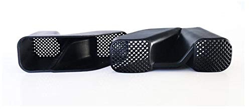 ZEMNLO Sitz AC Heizung Boden Klimaanlage Kanal Vent Outlet Grille Abdeckung Auto-styling, for Nissan, for Qashqai J11 2014-2020 ABS Kleber Aufkleber Luftkanalabdeckung unter dem Sitz