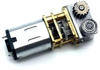 LHXEQJAM N20 Right Angle DC 3V6V12V Micro Metal Gear Box Self-Locking Turbine Worm Gear Motor 3D Printing Pen Window Opener Door Lifter CW(12V 11rpm)