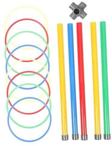 KOMBIUDA Wurfspiel Mit Ringwurfspielzeug Für Interaktive Spiele Indoors Und Outdoors Kreatives Pädagogisches Spielzeug Für Familien Und Teamwork