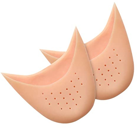 Baluue Silikon-zehenschutzpolster Für Ballett-spitzenschuhe Tanzschuhe High Heels Mit Löchern Silica-gel-polster Schutzhülle Für Zehen