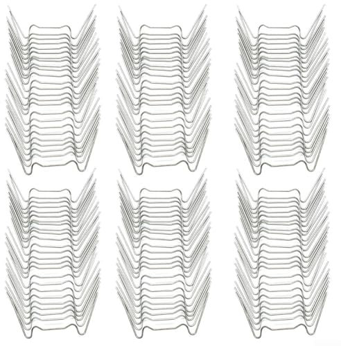 Niceminiwall 100 morsetti in acciaio inox per serre – chiusure resistenti alle intemperie, presa sicura, compatibili con piastre vuote