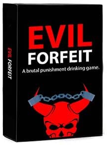 Devils Chip Challenge Evil Forfeit Game – Adult Party Card Game with Dares, Challenges & Punishments | Funny Drinking & Truth Dare Style House Parties, Game Nights, Birthdays & Gifts for Adults